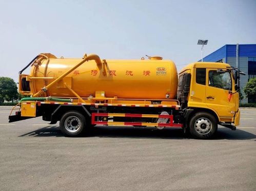 大型清洗吸污車 核心配置與應用解析